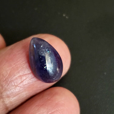 Natural Iolite Sunstone Cabochons. Size- approx.  14x9mm